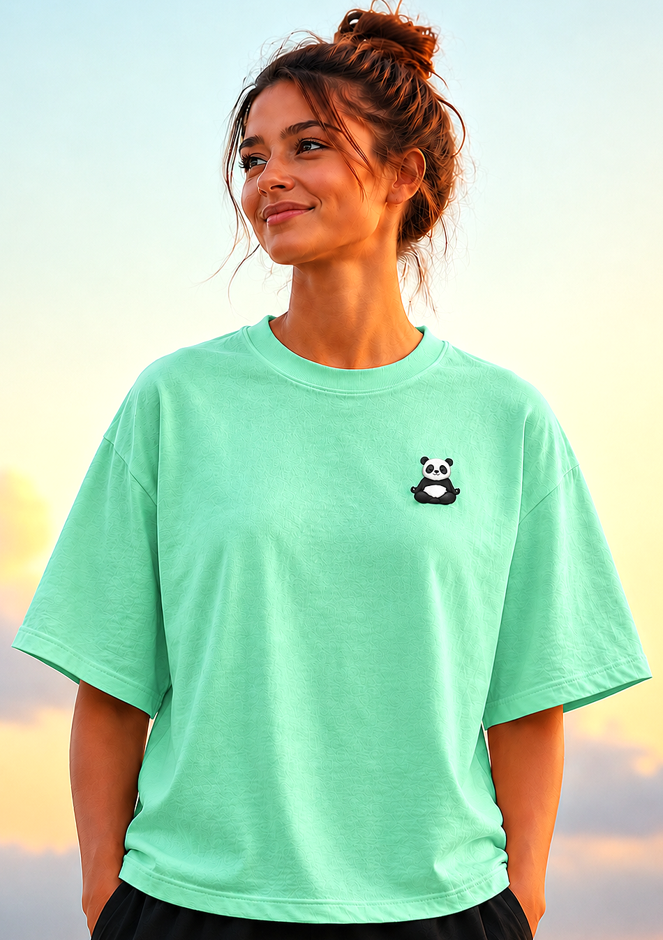 'Be Still and Know ' Christian Graphic Tee-Panda