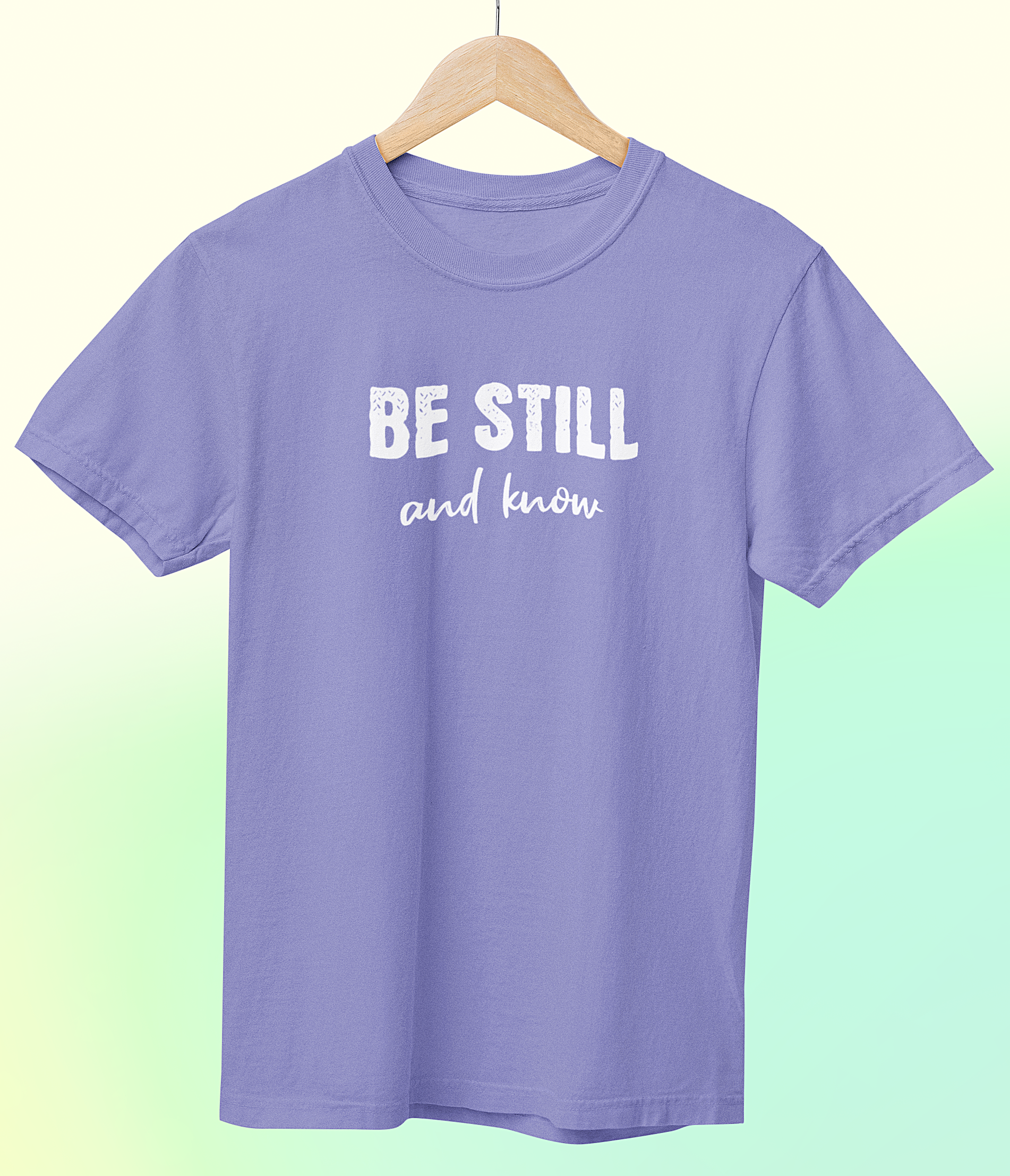 'Be Still and Know' Short Sleeve Crewneck T-Shirt