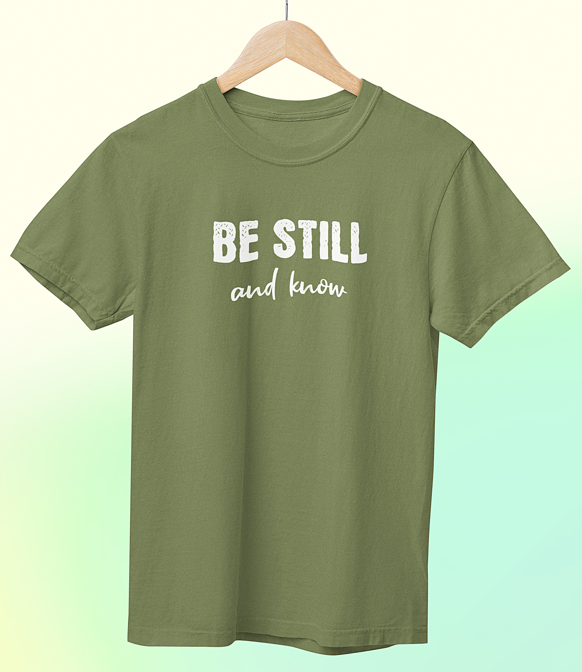 'Be Still and Know' Short Sleeve Crewneck T-Shirt