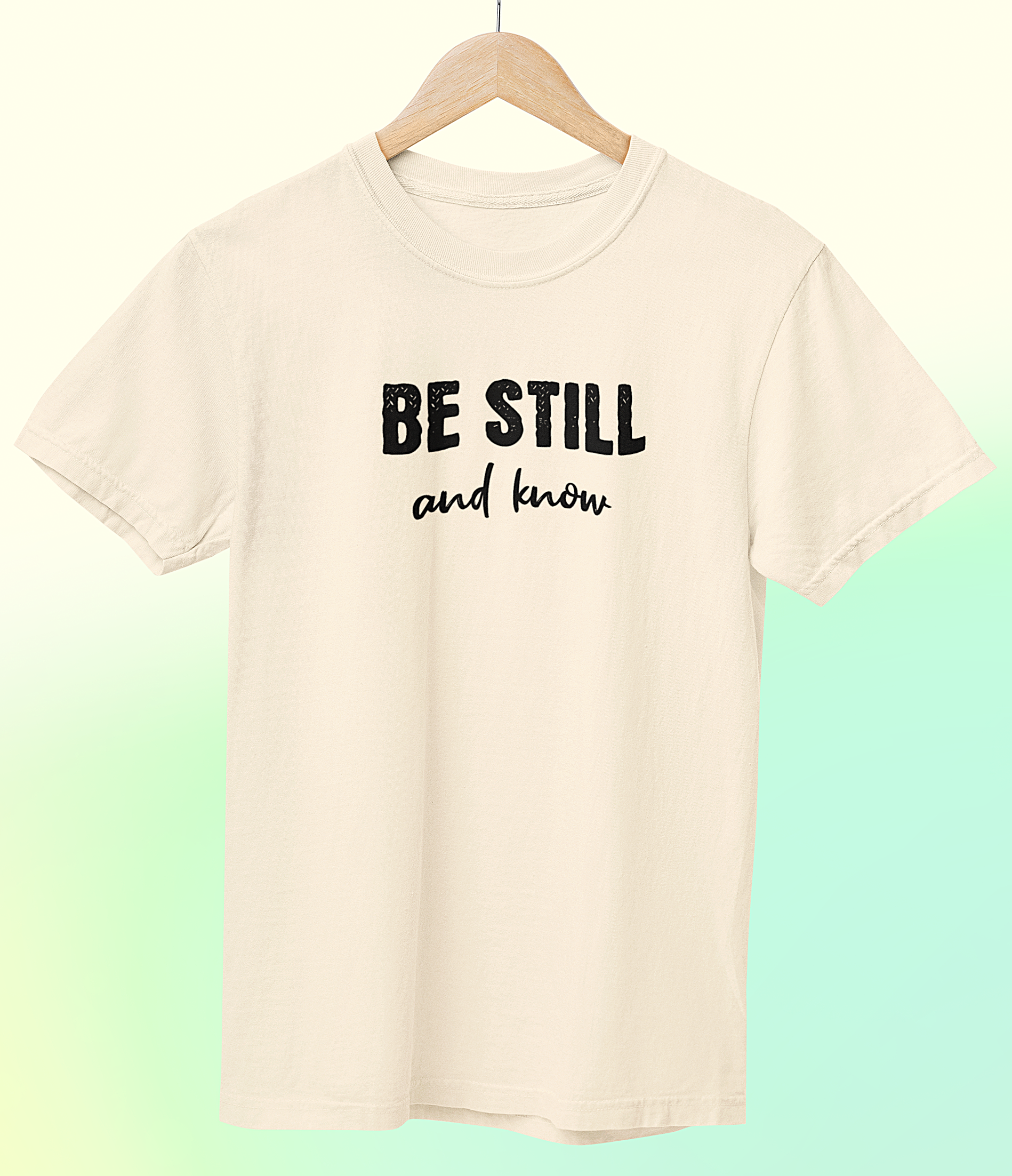 'Be Still and Know' Short Sleeve Crewneck T-Shirt