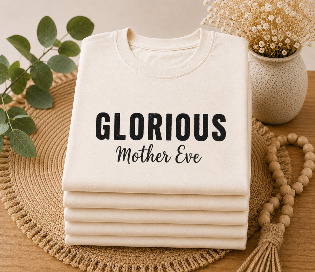 'Glorious Mother Eve' Short Sleeve Crewneck T-Shirt
