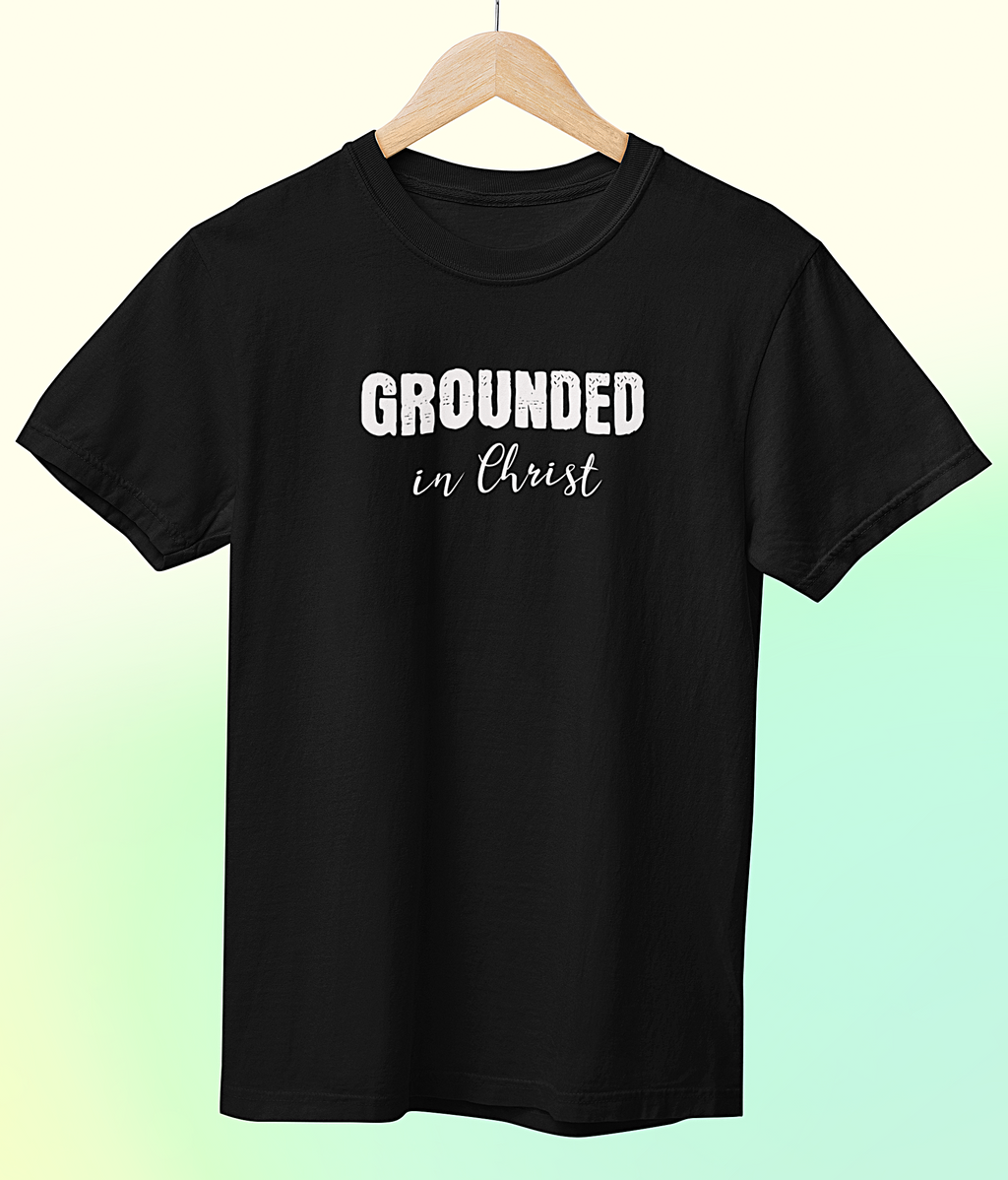 'Grounded in Christ' Short Sleeve Crewneck T-Shirt