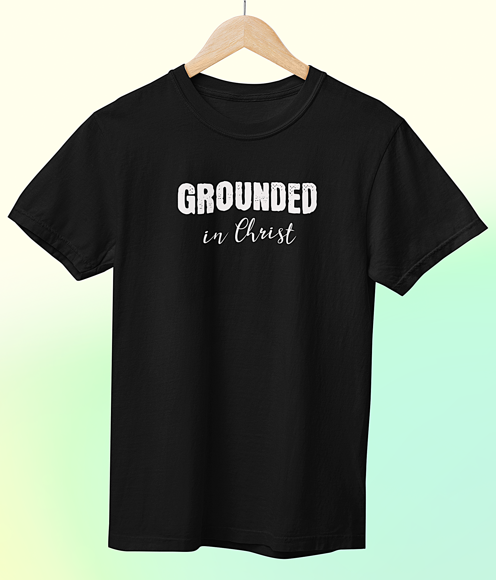 'Grounded in Christ' Short Sleeve Crewneck T-Shirt