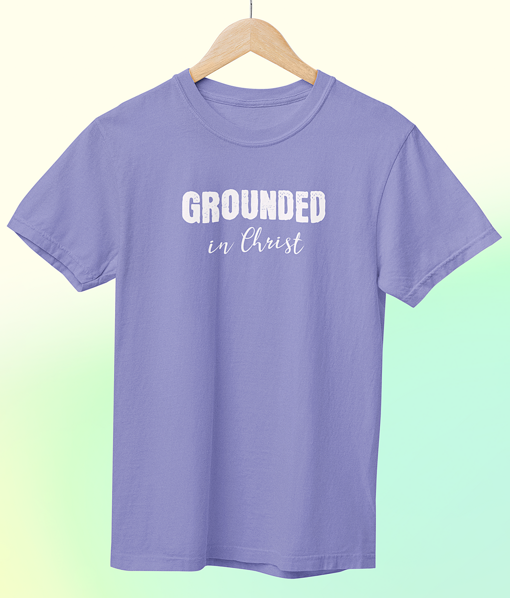 'Grounded in Christ' Short Sleeve Crewneck T-Shirt