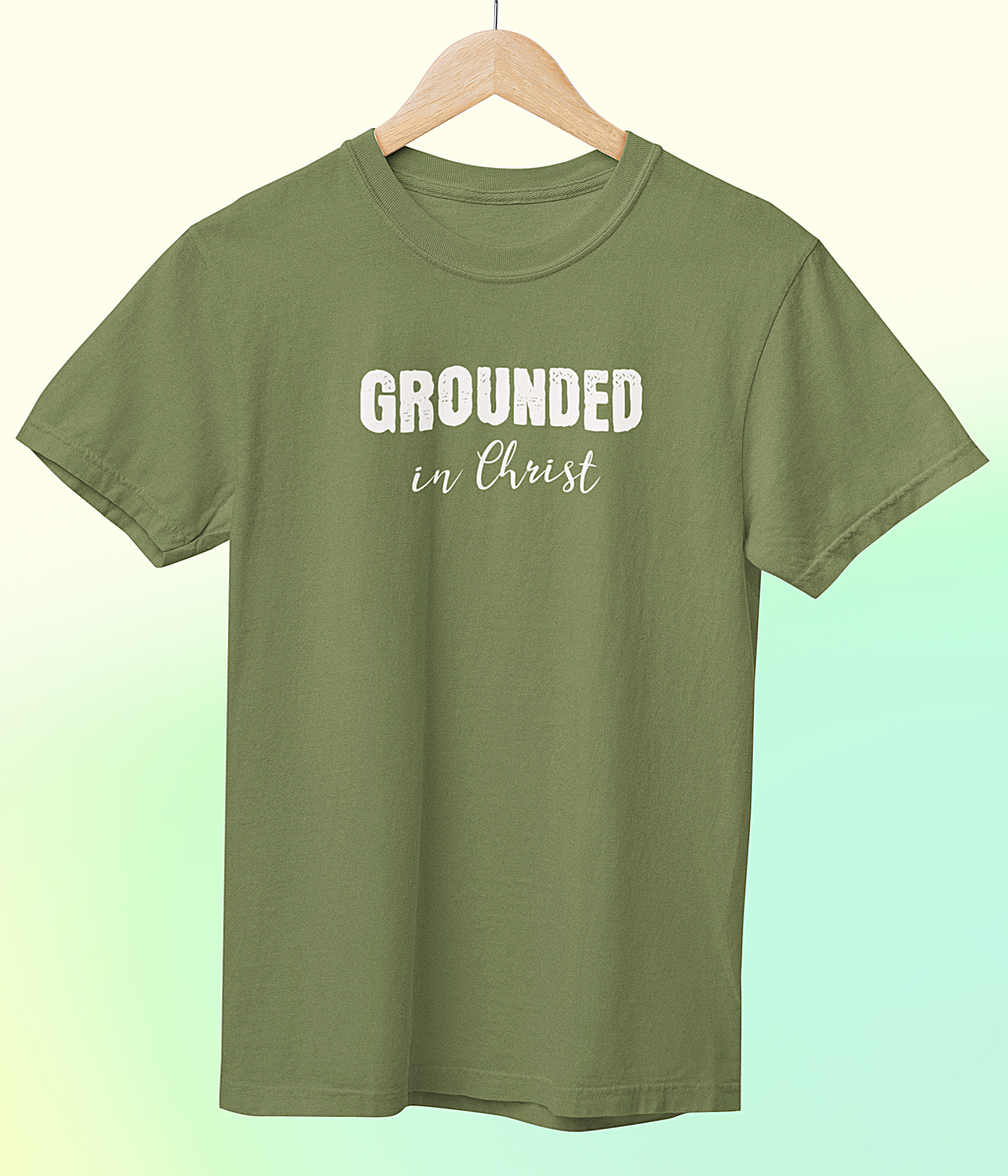 'Grounded in Christ' Short Sleeve Crewneck T-Shirt