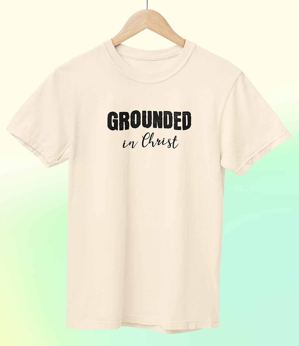 'Grounded in Christ' Short Sleeve Crewneck T-Shirt