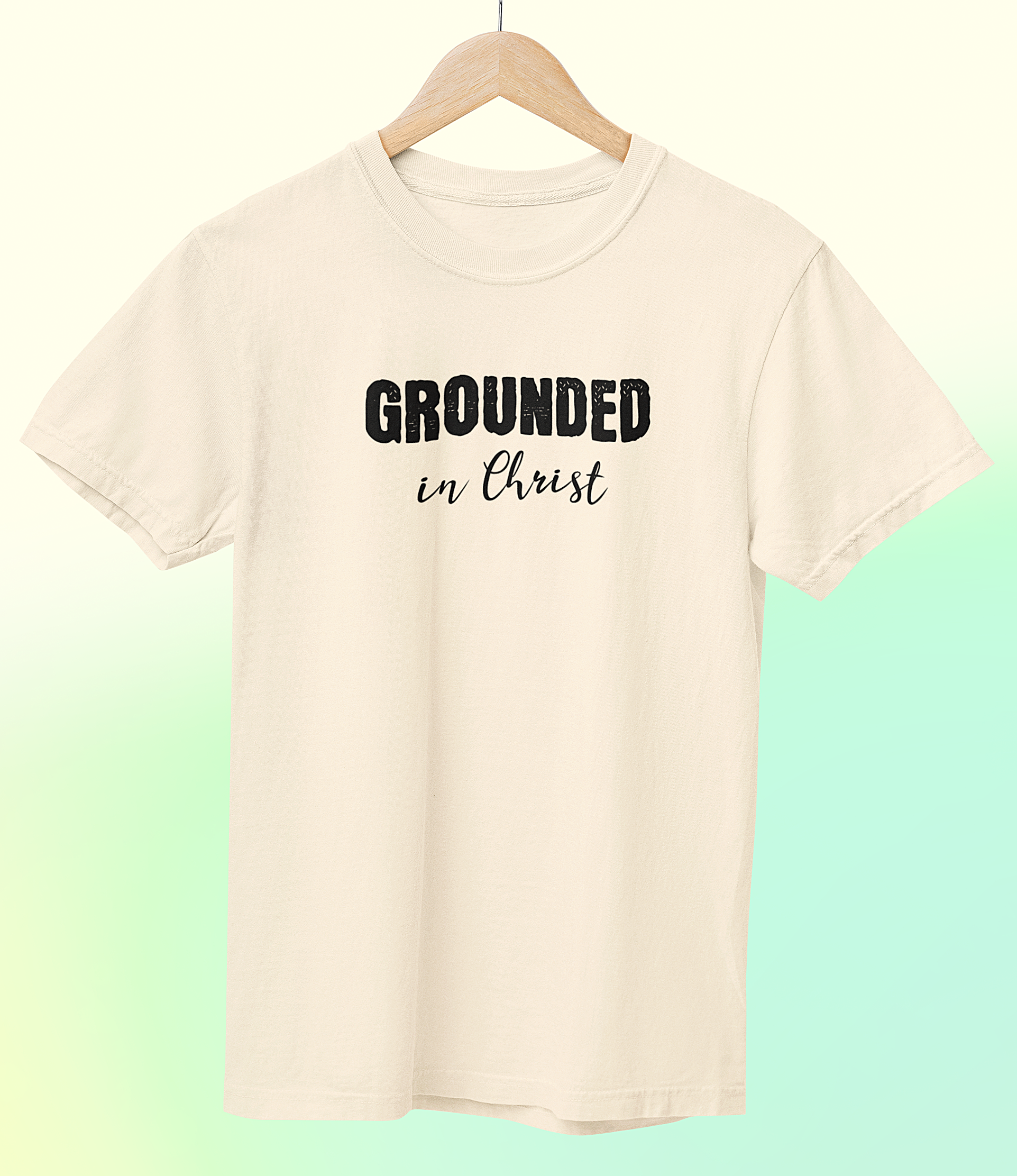 'Grounded in Christ' Short Sleeve Crewneck T-Shirt