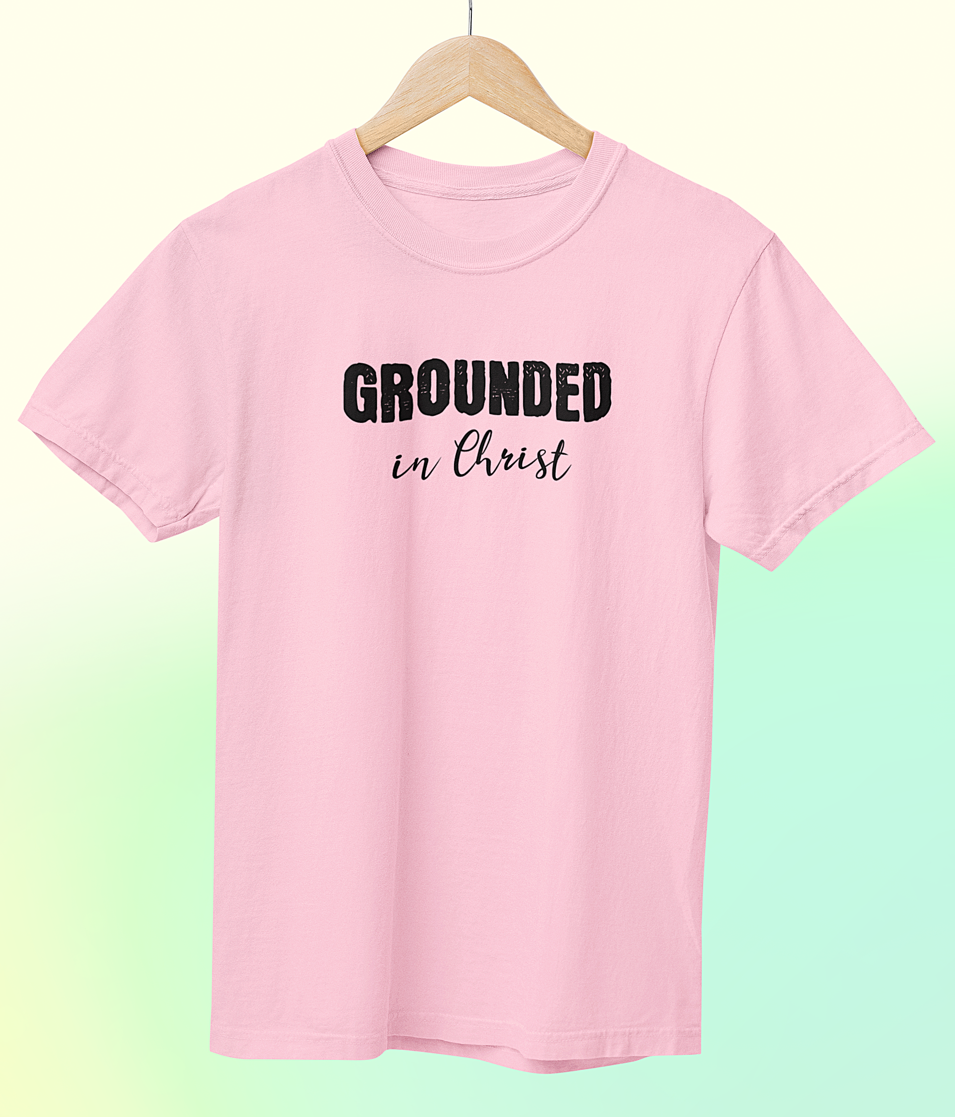 'Grounded in Christ' Short Sleeve Crewneck T-Shirt
