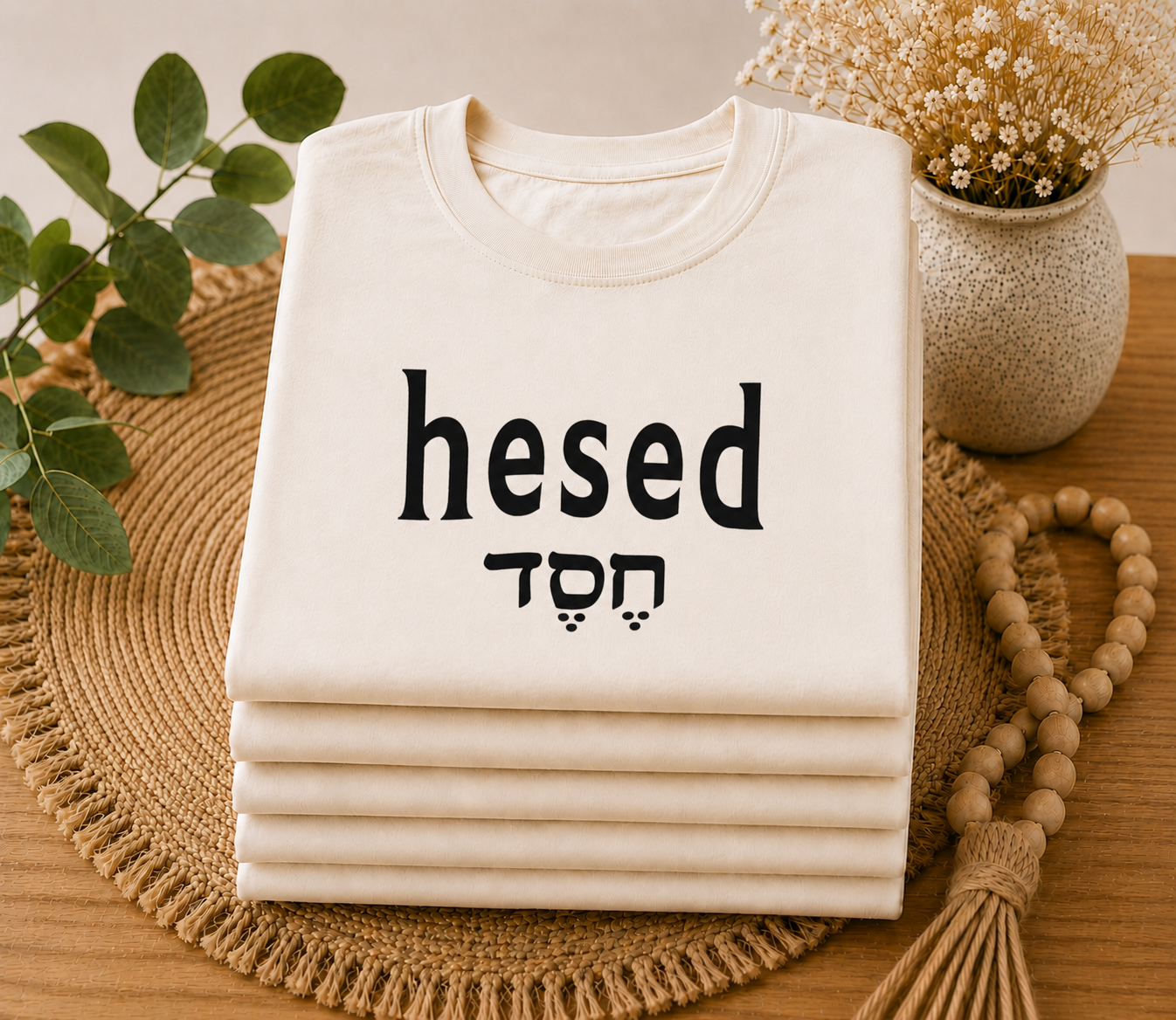 'Hesed' Short Sleeve Crewneck T-Shirt