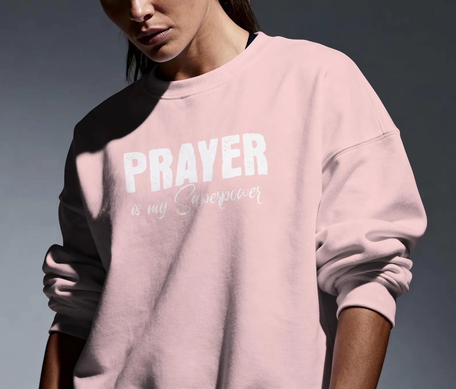 Prayer is my Superpower Crewneck
