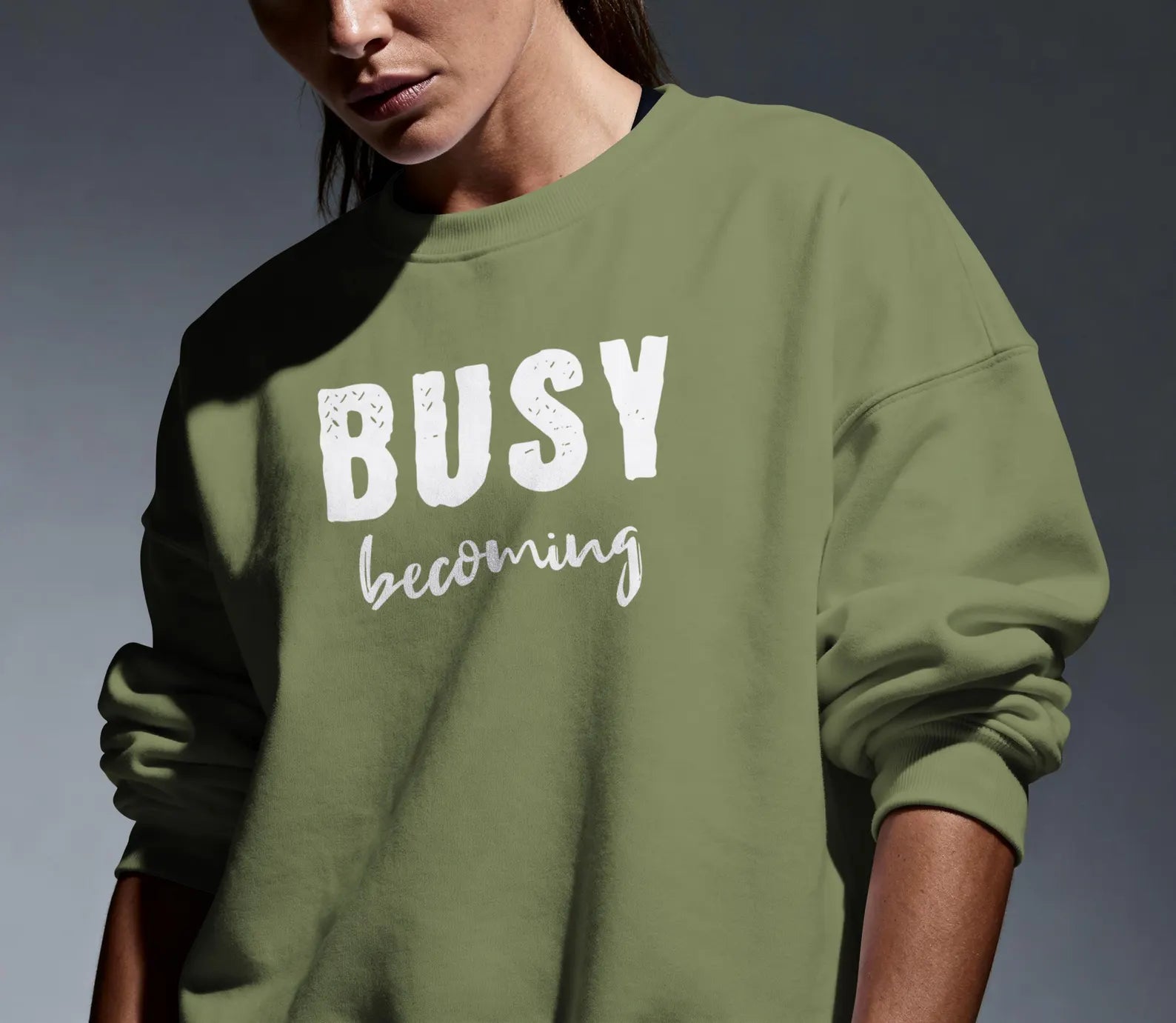 Busy Becoming Crewneck