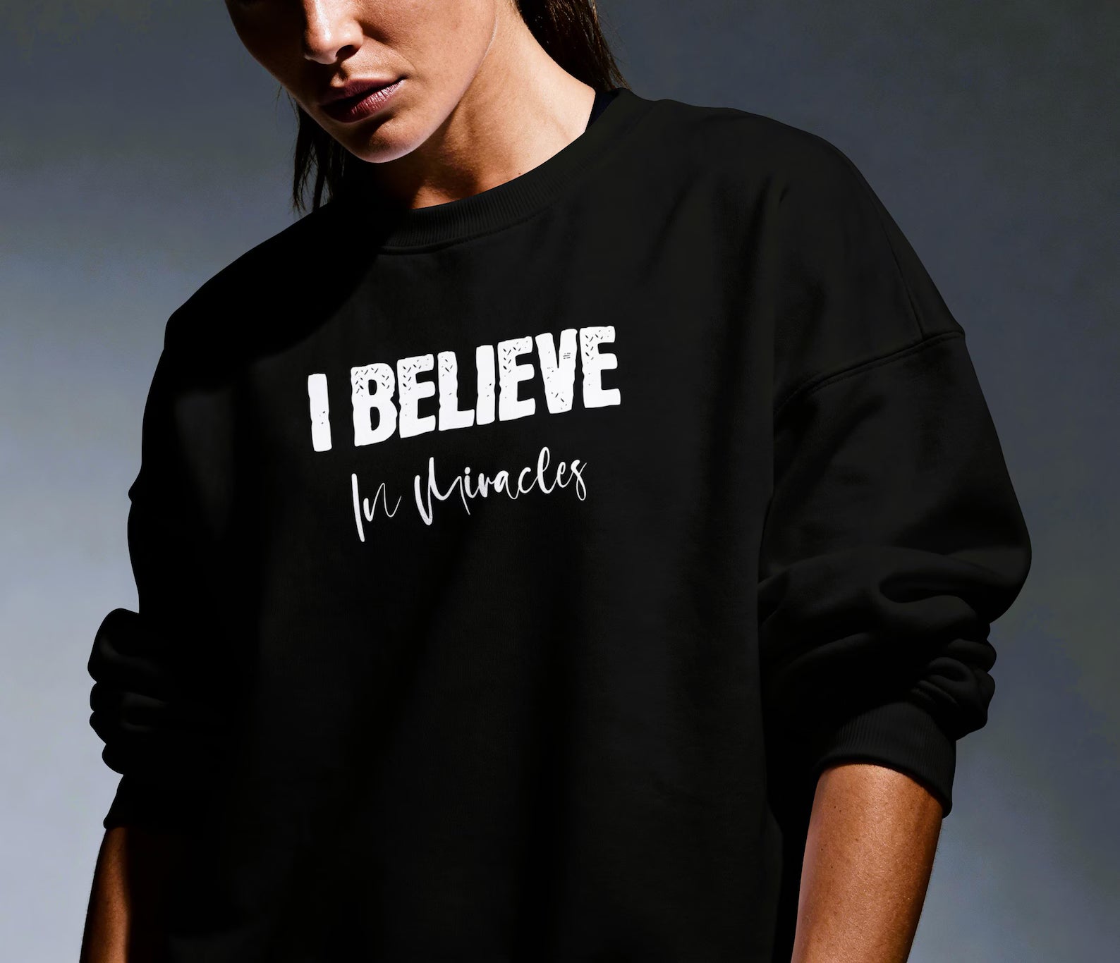 I Believe in Miracles Crewneck