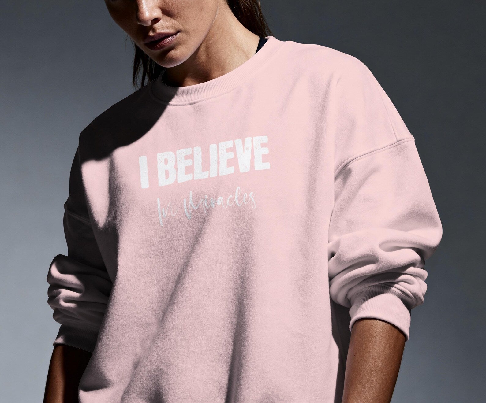 I Believe in Miracles Crewneck