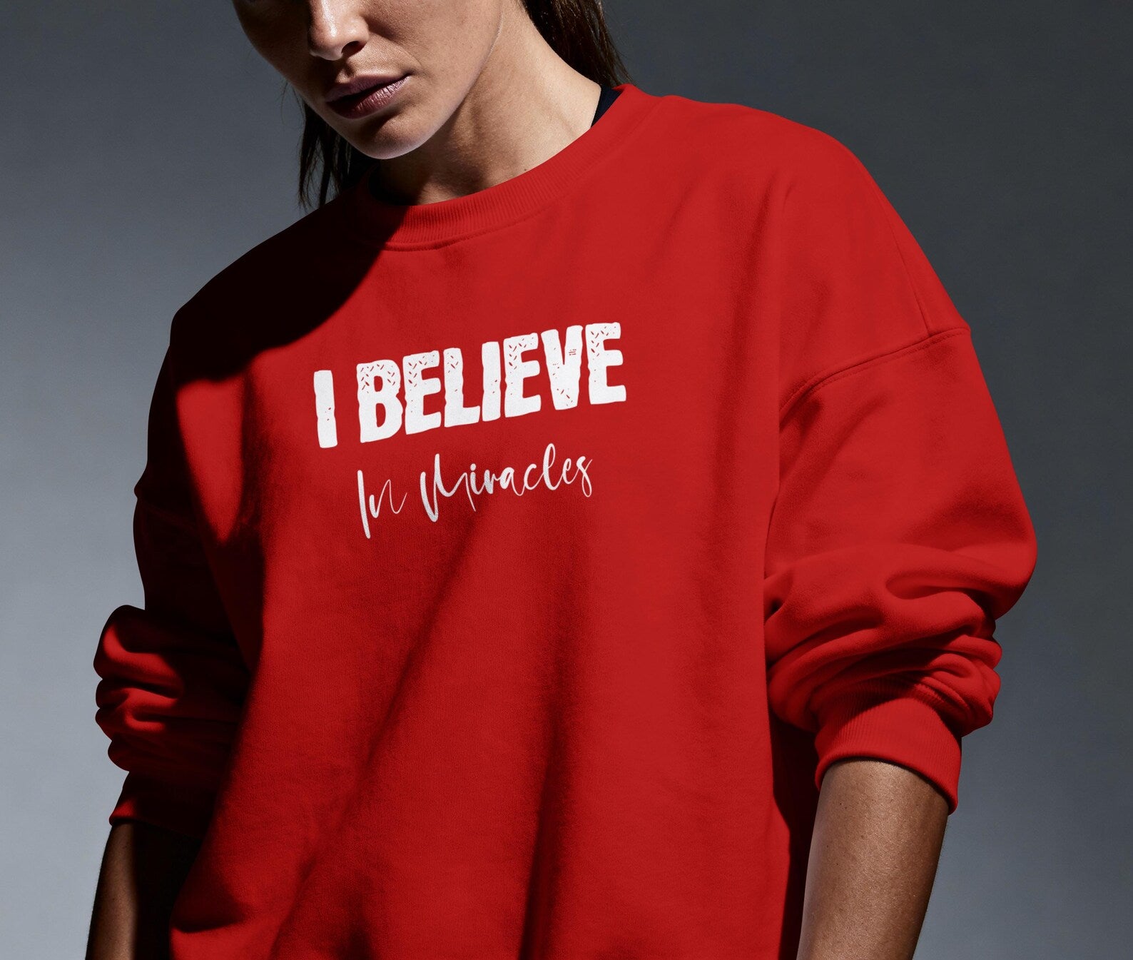 I Believe in Miracles Crewneck