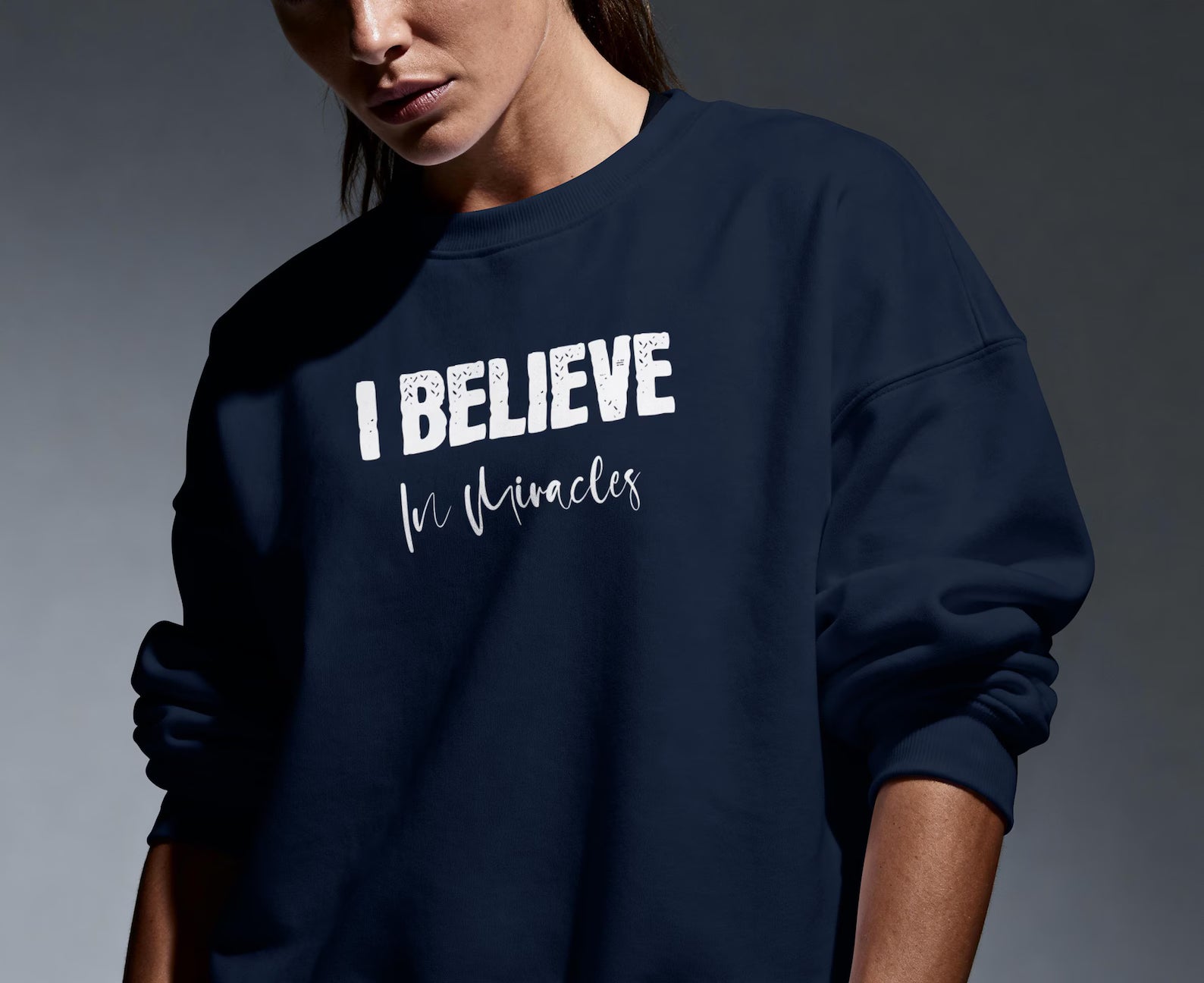 I Believe in Miracles Crewneck