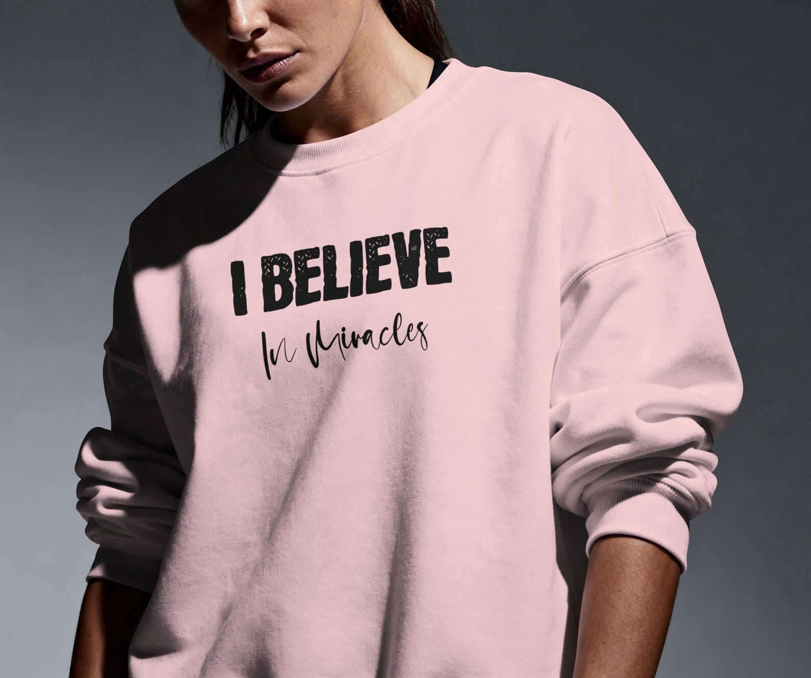I Believe in Miracles Crewneck