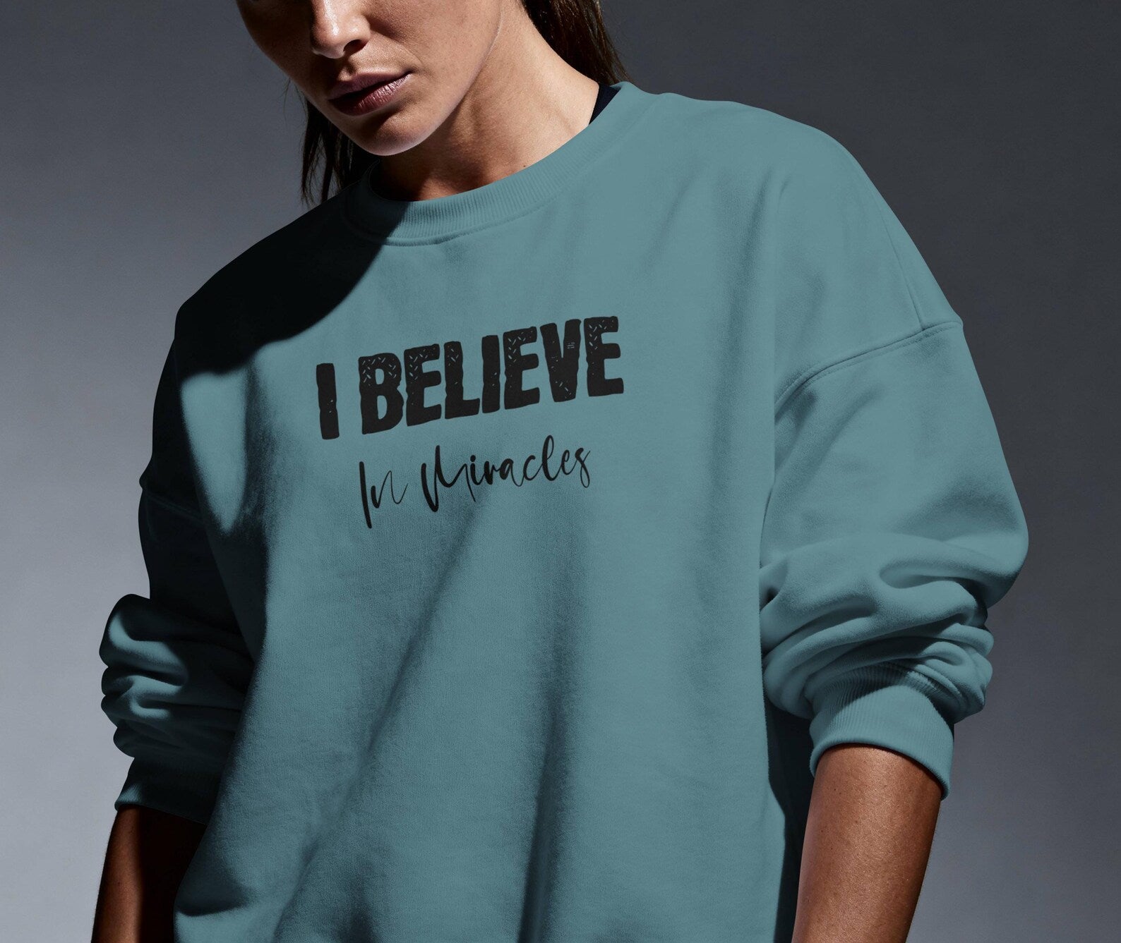 I Believe in Miracles Crewneck