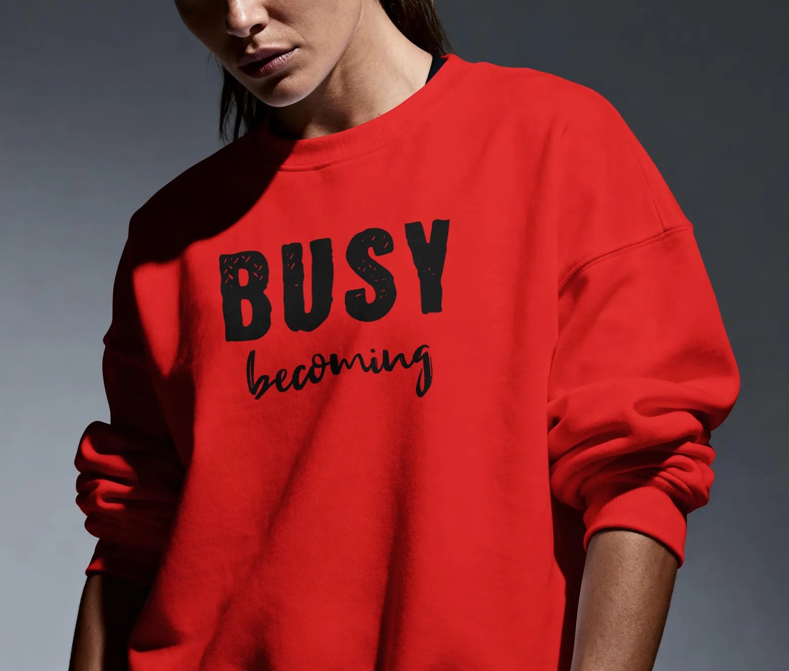 Busy Becoming Crewneck
