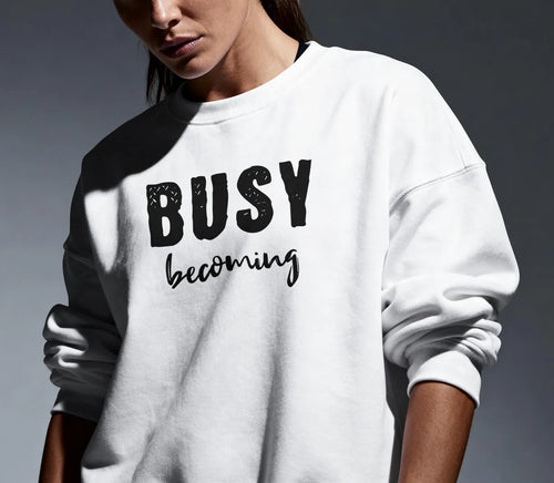Busy Becoming Crewneck