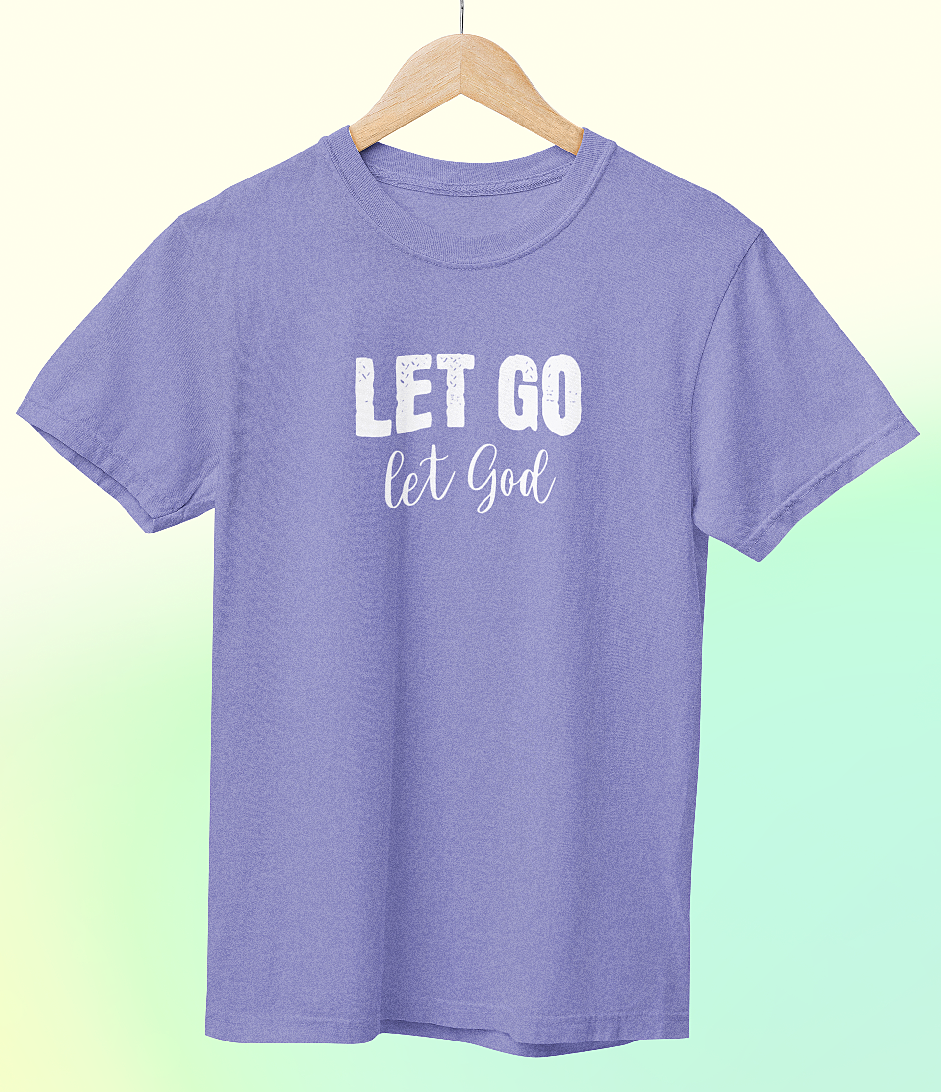 'Let Go Let God' Short Sleeve Crewneck T-Shirt