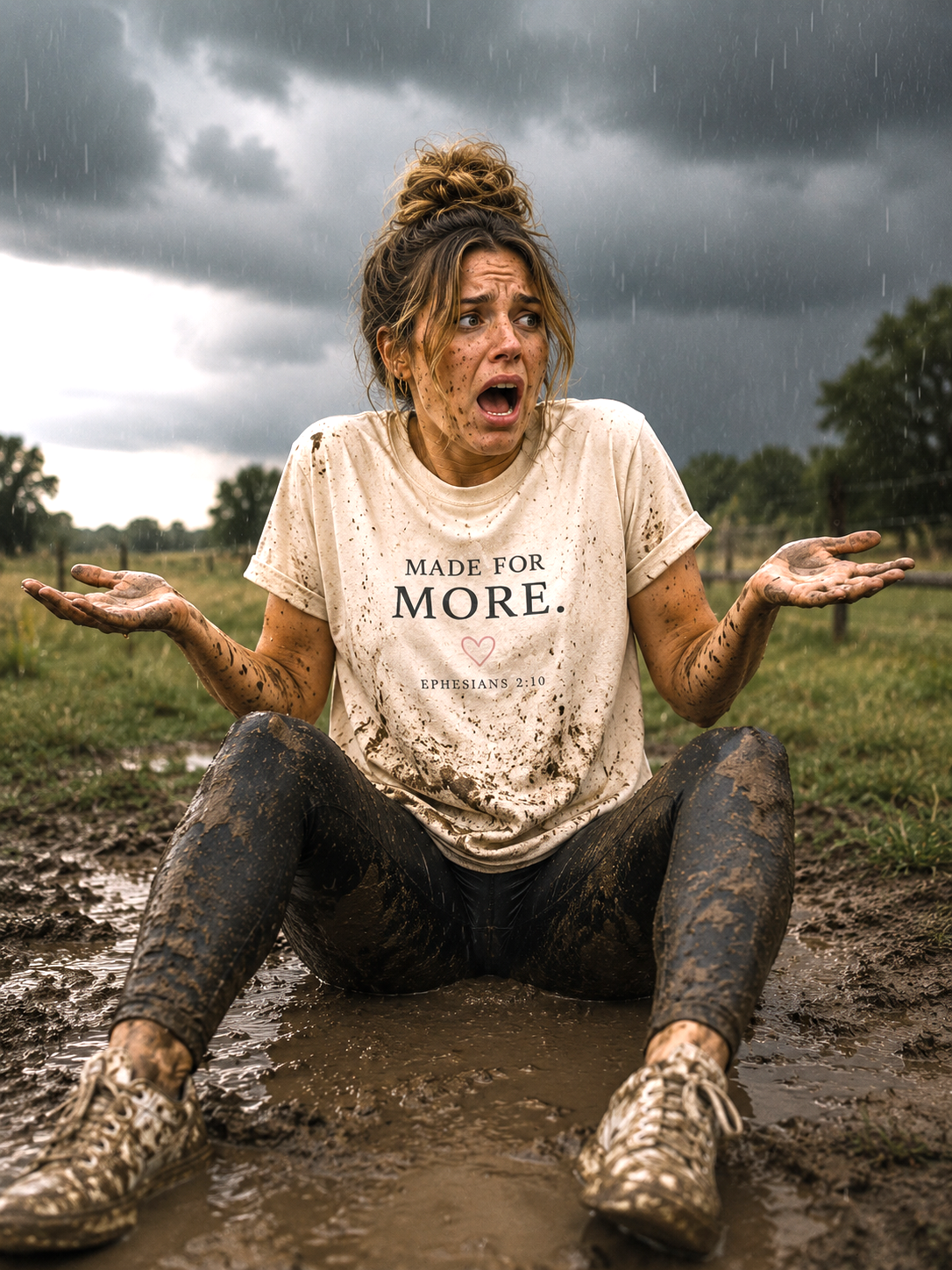 'Made for More' Christian Graphic Tee