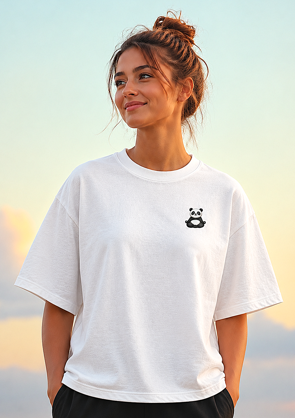 'Be Still and Know ' Christian Graphic Tee-Panda
