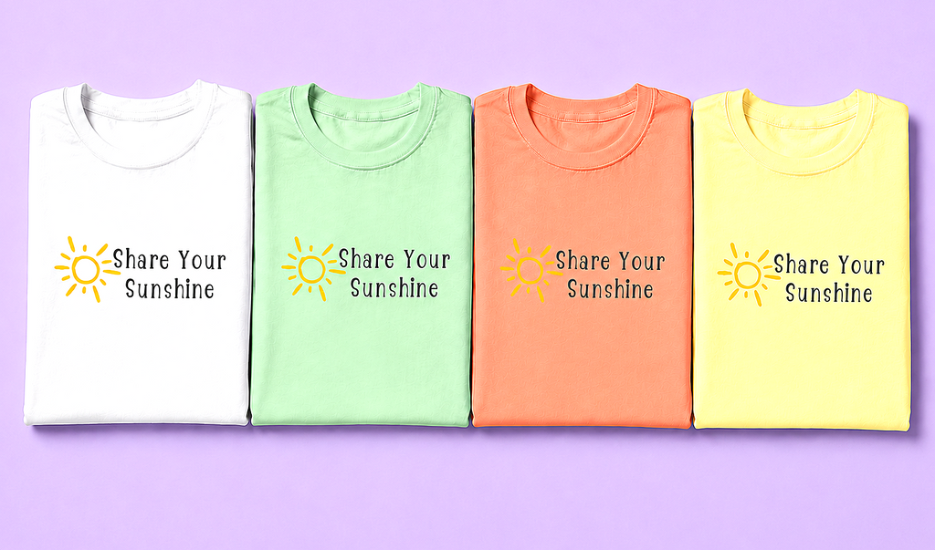 'Share your Sunshine' Crewneck T-shirt