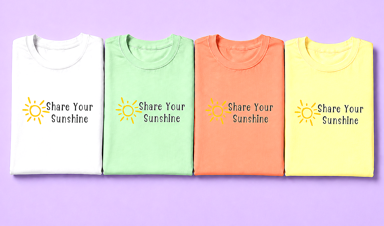 'Share your Sunshine' Crewneck T-shirt