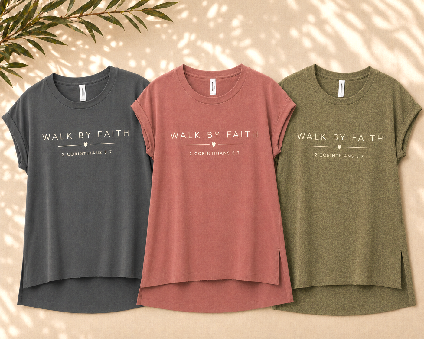 Walk by Faith Graphic Tee